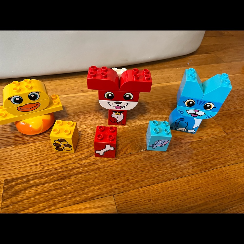 Duplo Animal Set with Food Blocks
